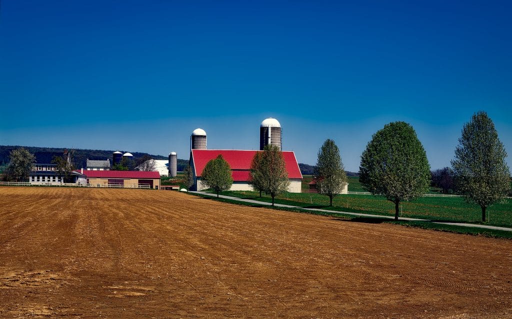 Amish Farm in Pennsylvania