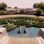 Blick auf den Garten des Getty Centers Blick auf den Garten des Getty Centers
