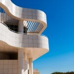 Gebäude des Getty Centers von Außen Gebäude des Getty Centers von Außen