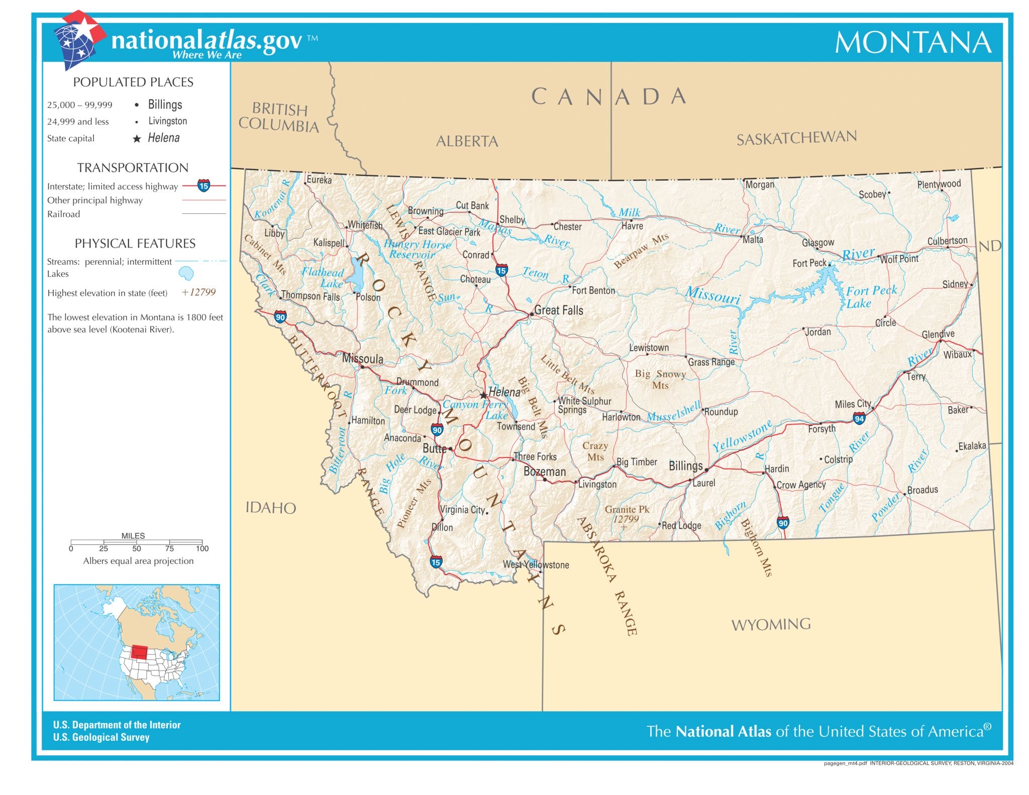 Montana Der Schatzstaat mit den großen Himmelsweiten