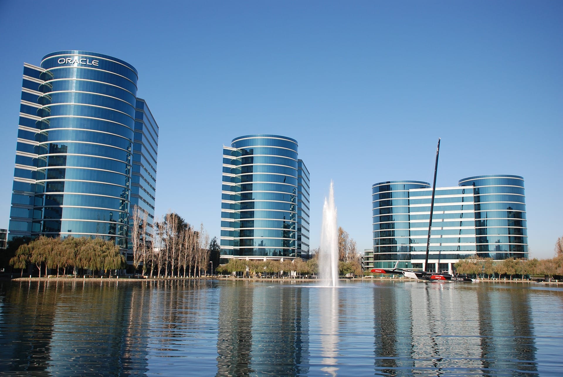 Oracle Gebäudekomplex im Silicon Valley