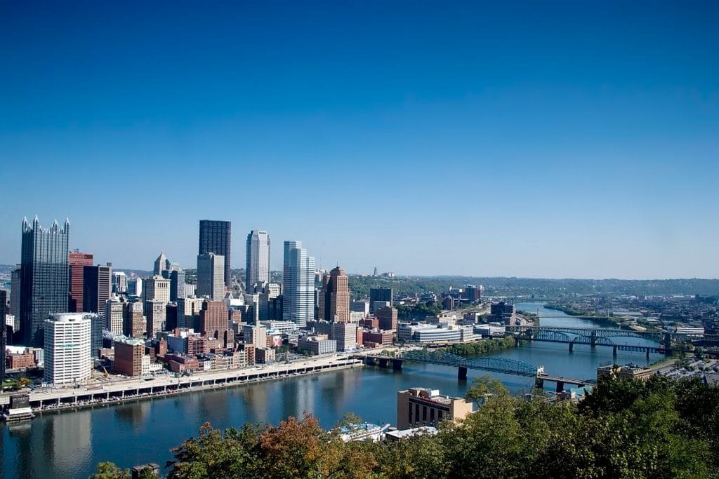 Skyline von Pittsburgh, Pennsylvania