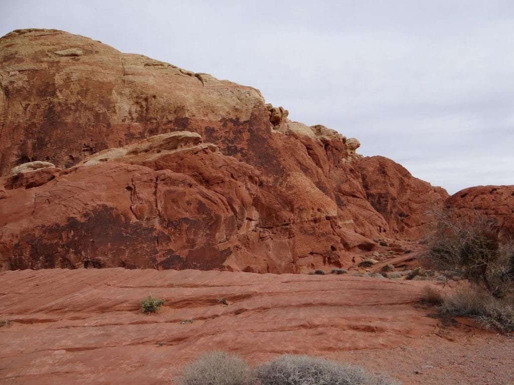 Sandsteinformation im Valley of Fire State Park in Nevada Sandsteinformation im Valley of Fire State Park in Nevada