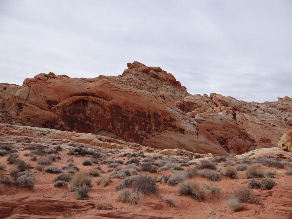 Eine Sandsteinformation im Valley of Fire Nevada State Park