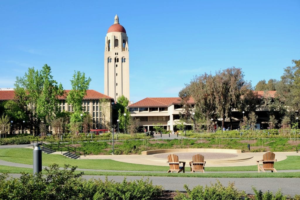 Blick auf die Stanford University