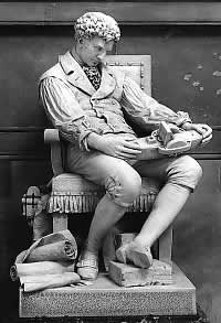 Statue von Fulton, by Airviper/Statue by Howard Roberts (1843 - 1900) [Public domain]