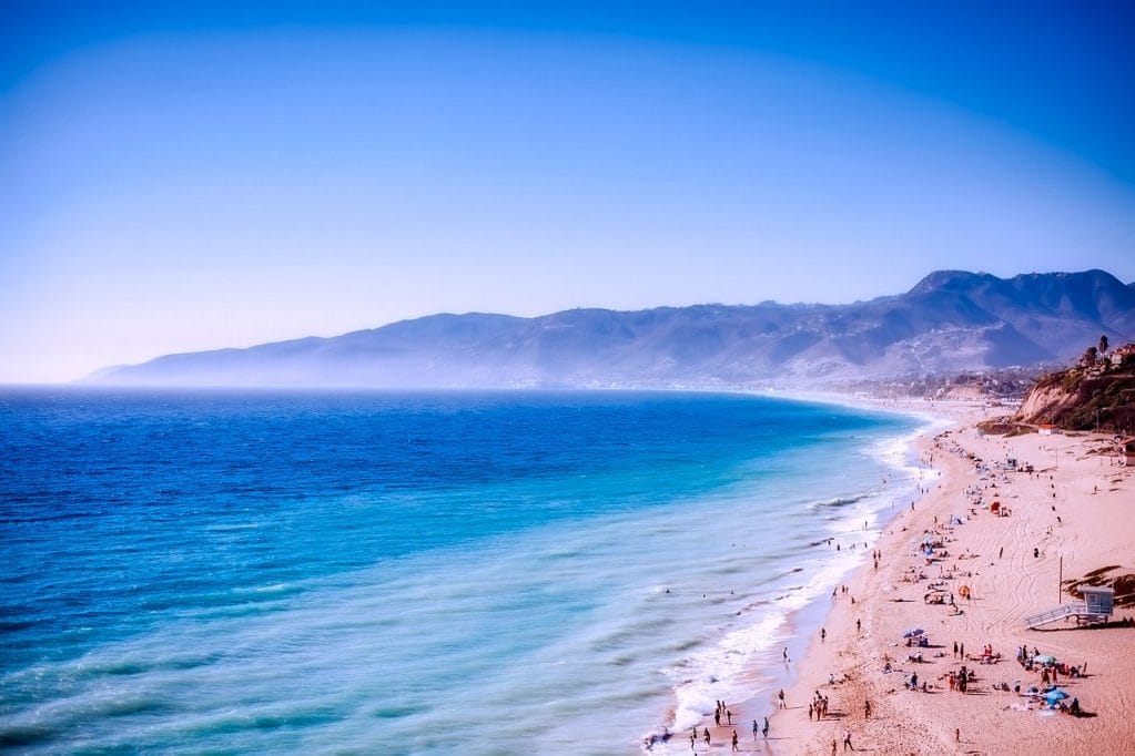 Der Strand von Malibu