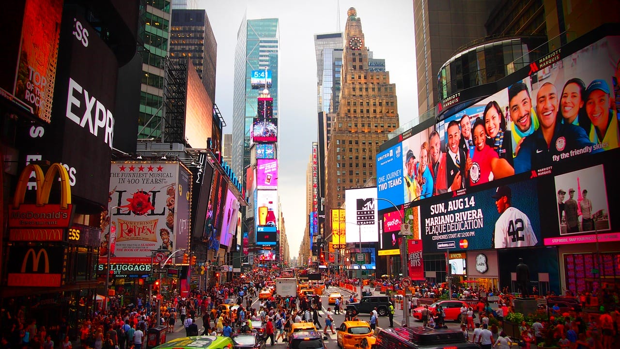 Der Times Square in New York City