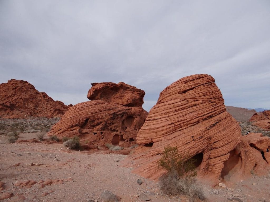 Valley of Fire: Beehive Formation mittig