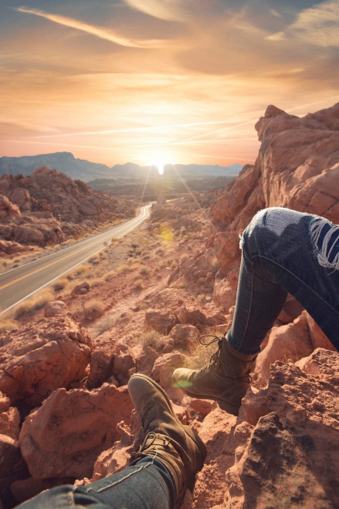 Wanderungen im Valley of Fire Wanderungen im Valley of Fire